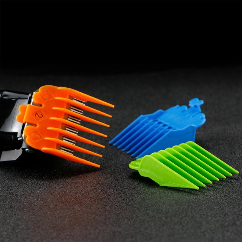 Professional Hair Clipper Attachment Comb Set, 10pcs set Electric Hair Clipper Limit Comb Caliper Set, Haircutter Accessories Suitable for Men & Women