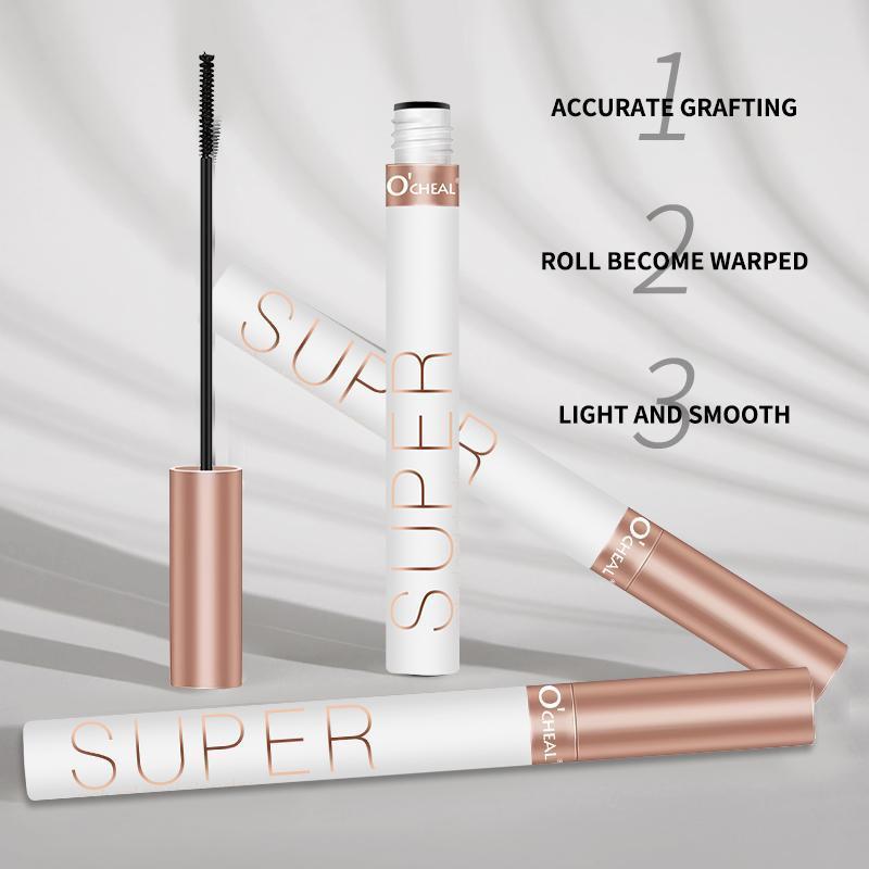 Long Lasting Mascara, 1 Box Natural Curl Eyelashes Mascara, Eye Lashes Lengthening Volumizing Mascara Stick, Professional Eye Makeup Products