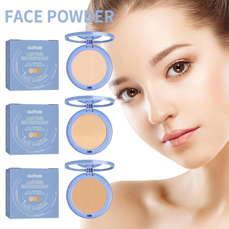 OUHOE Setting Powder Long-lasting, non-flammable touch-up powder is naturally lightweight, breathable and setting powder
