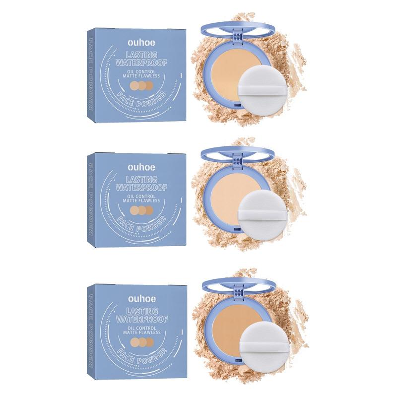 OUHOE setting powder, flawless and not easy to take off makeup, replenishing powder, natural, light and breathable setting powder