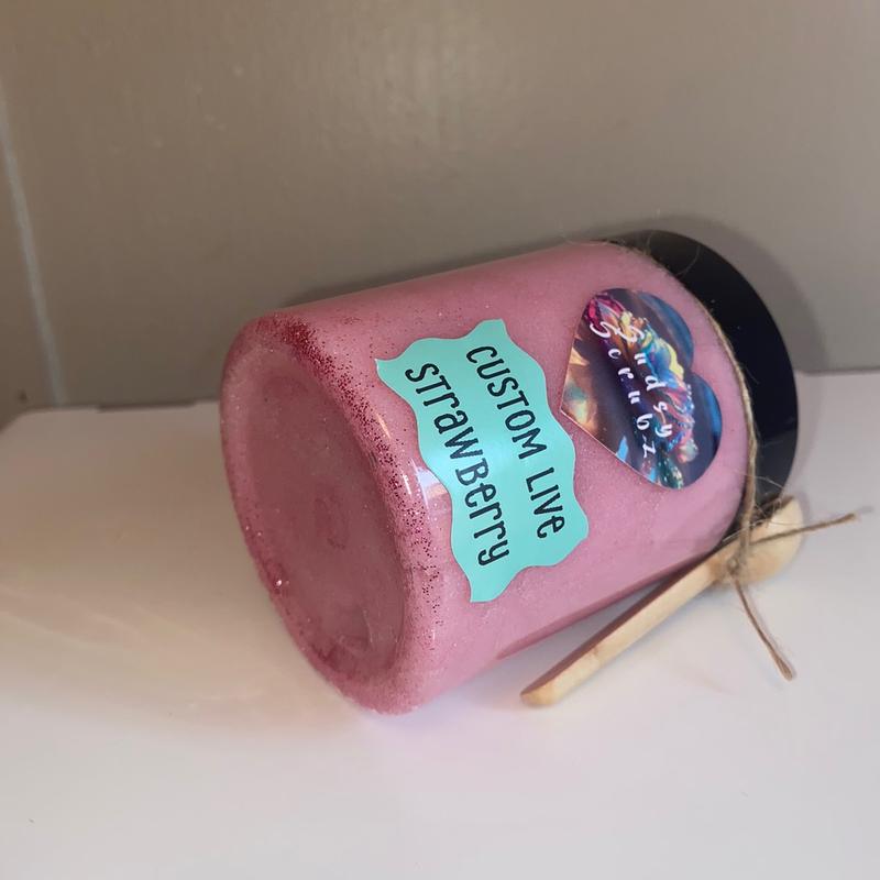 LIVE Only Foaming Sugar Scrub Custom Containers!