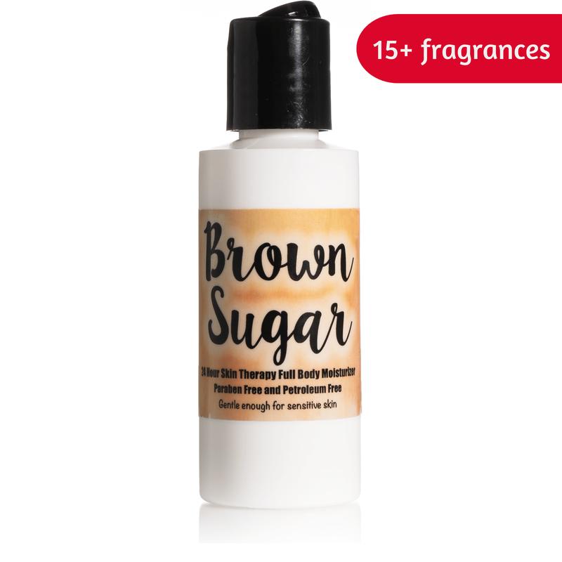 TRAVEL SIZE BODY LOTIONS - The Lotion Company 2 ounce full body moisturizer (14+ fragrances); Made in the USA Body Care Comfort Scent Blend Bright Gentle
