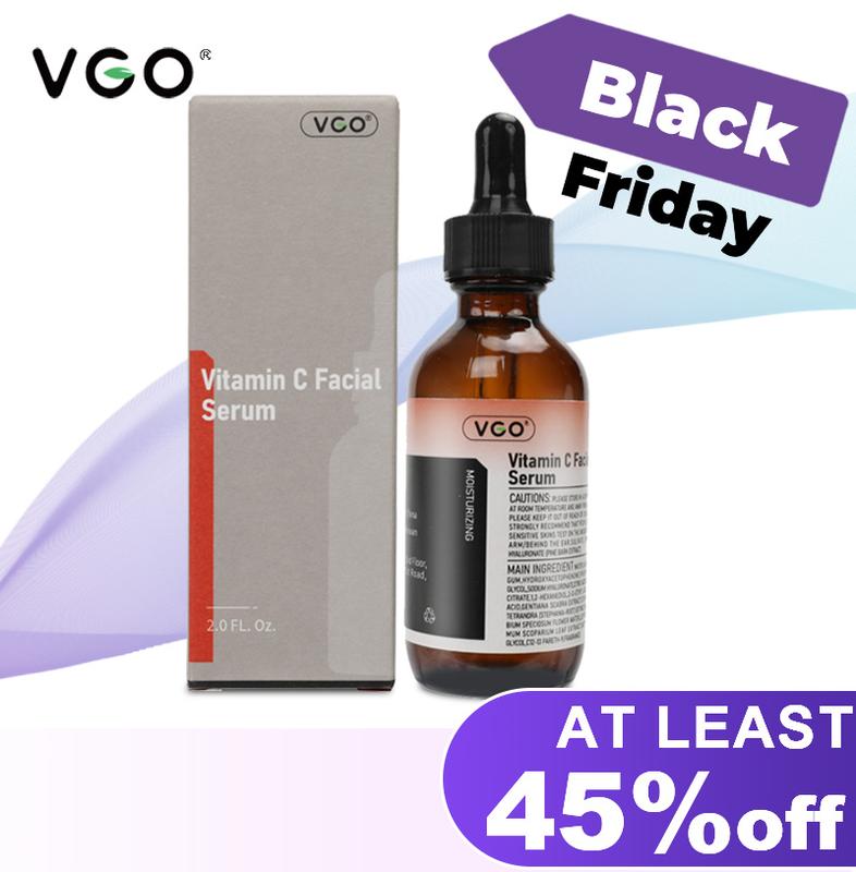VGO   Vitamin C Facial Serum Essence,30ml Skincare Cleanser-B3 Gentle Acne