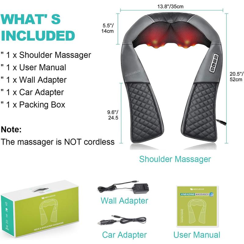 Medcursor Neck Massager & Hand Massager, Holiday Gift Massagers