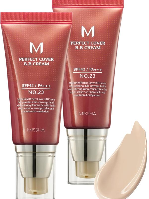 [Missha] M Perfect Cover BB Cream SPF 42 PA+++ - Korean Cosmetics - Multi-Functional BB Cream (Various Shades)