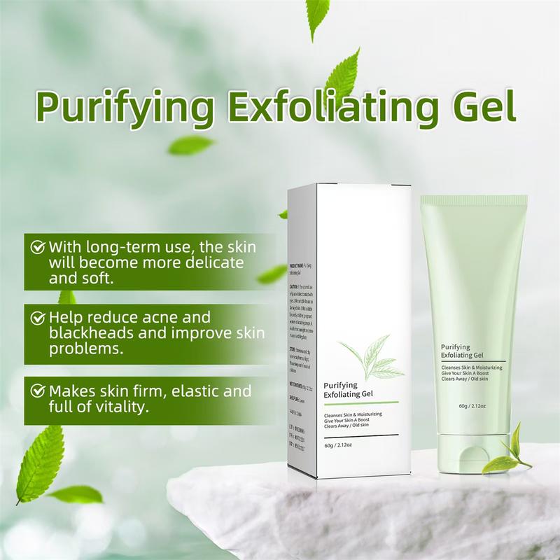 Purifying Exfoliating Gel Deep cleansing body scrub gel Skin care products