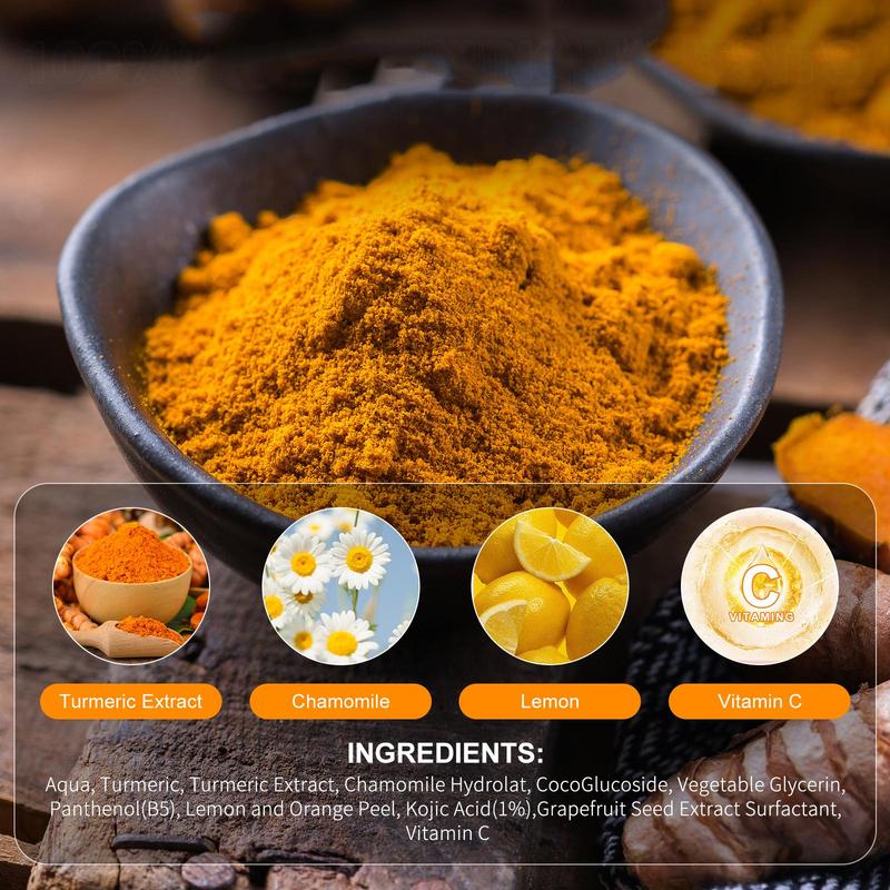Natural Kojic Acid & Turmeric Cleansing Pads, 40pcs pack Deep Cleansing Mild and Non-irritating Facial Skin Care Cleansing Pads for All Skin Types