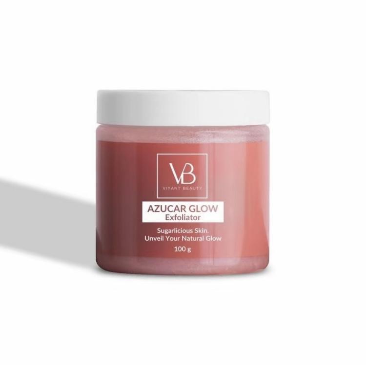 AZUCAR GLOW  Facial Exfoliator -Sugar Facial Scrub forSmoother, Glowing Skin