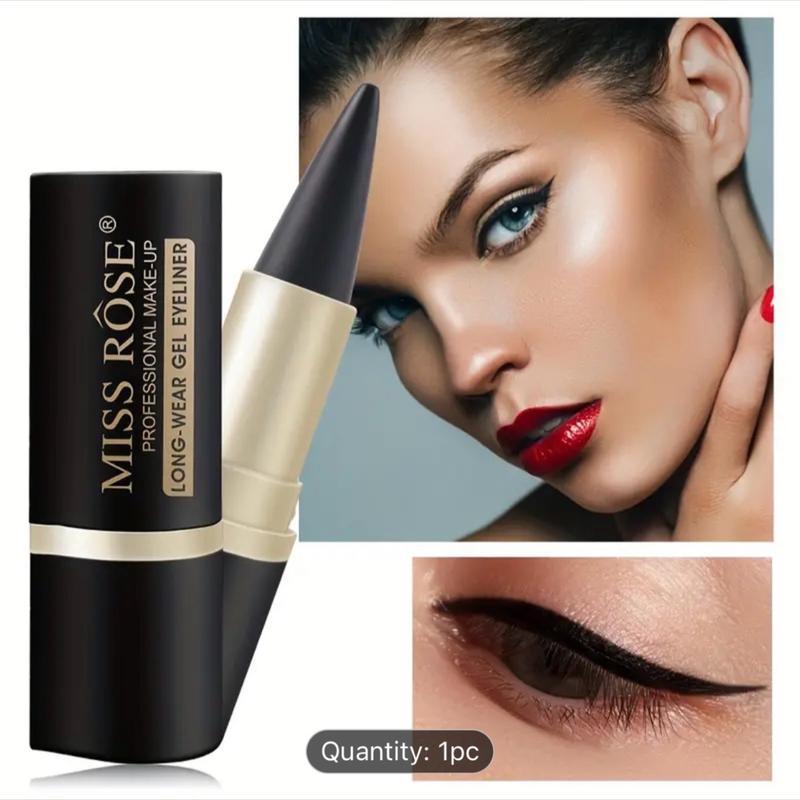 Long Lasting Eyeliner, 1 Count Waterproof Eyeliner Cream, Quick Drying Eyeline Pen, Easy to Apply for Eye Makeup, Professional Daily Makeup CosmeticAccessories