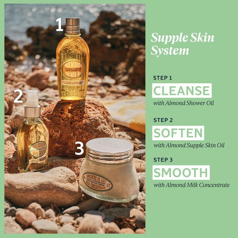 L'Occitane Cleansing & Softening Almond Shower Oil 8.40 fl oz