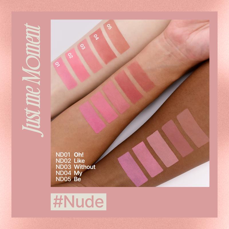fwee Lip&Cheek Blurry Pudding Pot | Makeup Blush and Blurred Matte Lips | Pudding Texture, Airbrushed Finish | 30 Colors