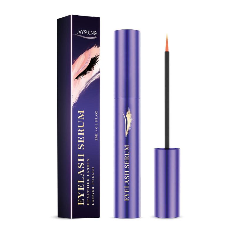 Long Lasting Eyelash Serum, Natural Curling Eyelash Extensions Essence, Gentle Eyelash Care Product for Women & Girls