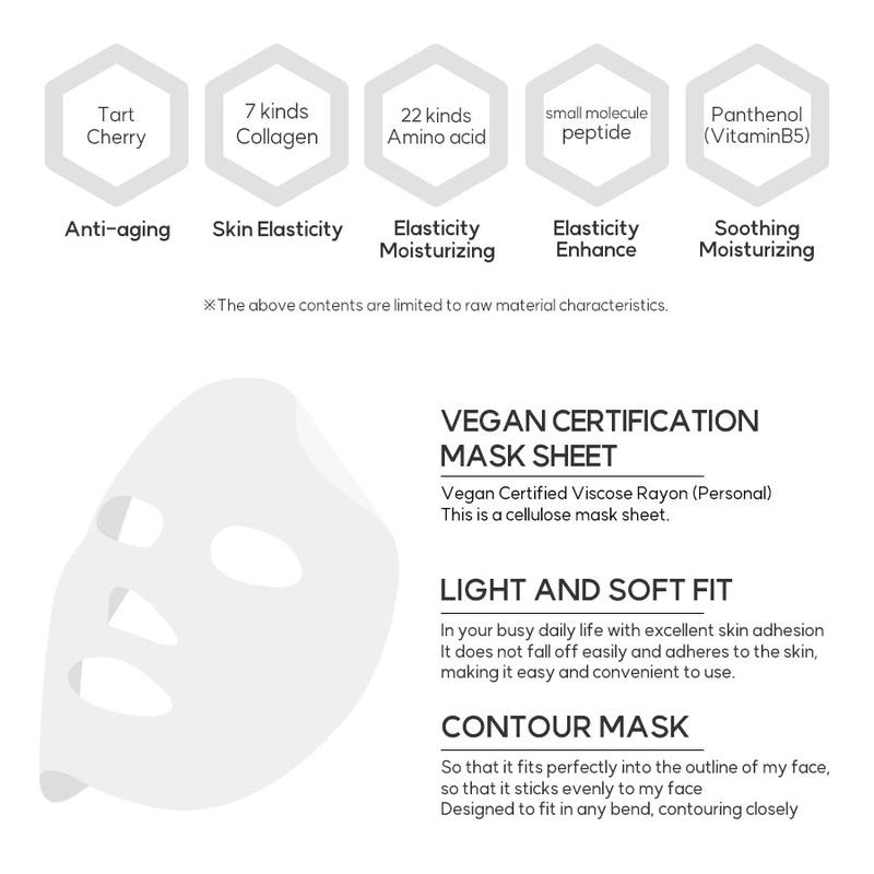 miraclair Tart Cherry Collagen Serum Mask