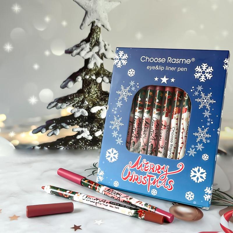 12 Colors Matte Lip Liner Set, 1 Box Long Lasting Lip Liner Pencil, Easy Coloring Lipstick Pen, Suitable for All Occasions Lip Makeup