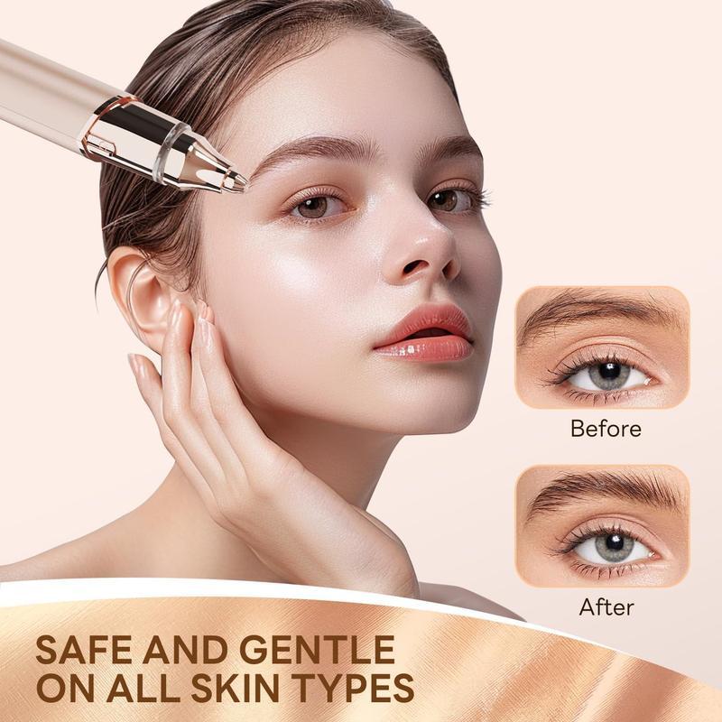 Bikini Trimmer for Women, Electric Shaver and Razor Rechargeable 2-in-1 Body and Facial Epilator, Dual Heads for Painless Trimming of Pubic Hair, Face, Underarms and Legs, IPX7 Waterproof. Christmas Gift New Year Gift