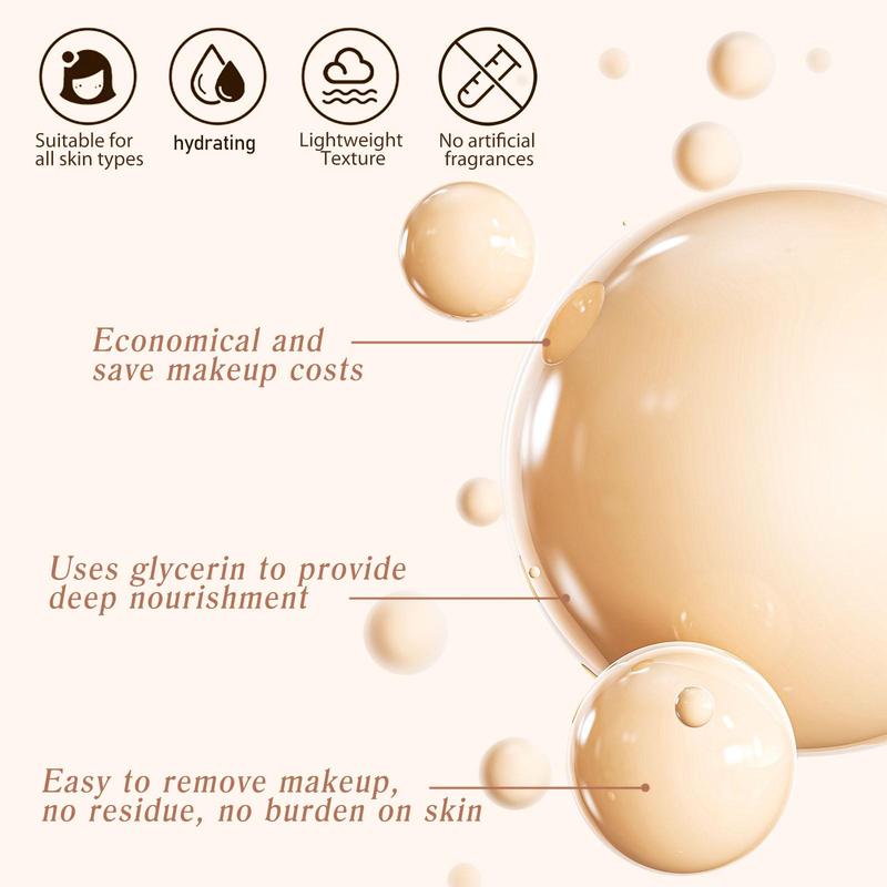 Color Changing Liquid Foundation, Long Lasting Moisturizing Foundation, Lightweight Concealer Foundation, Full Coverage Flawless Makeup Cream