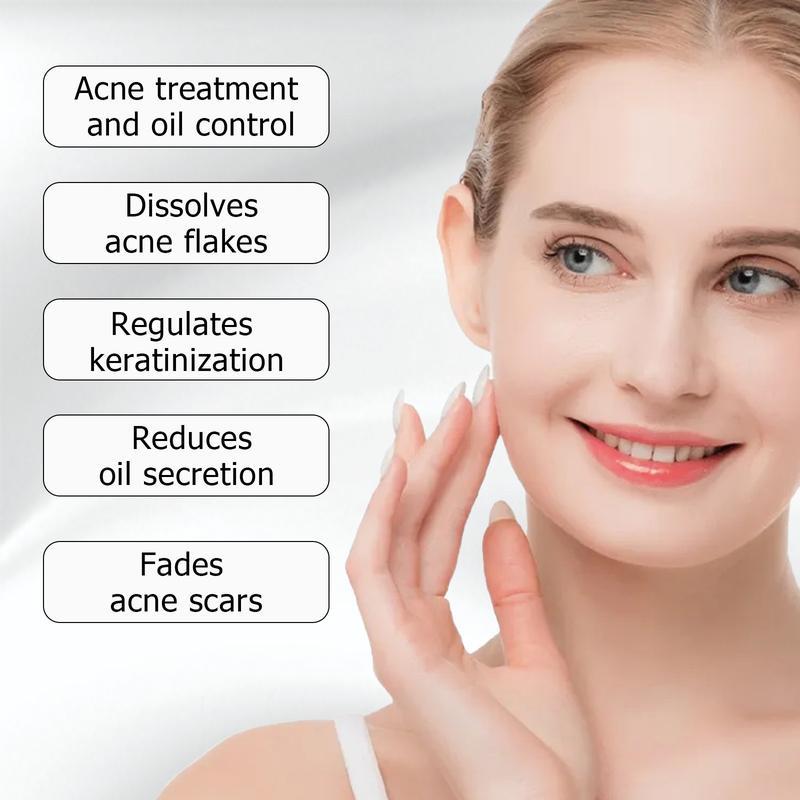 VGO Relief Facial Serum Remove a_c_n_e Essence Face Serum, 12ml 0.4oz Skincare Which Make Skin Clear Acne Azelaic Acid