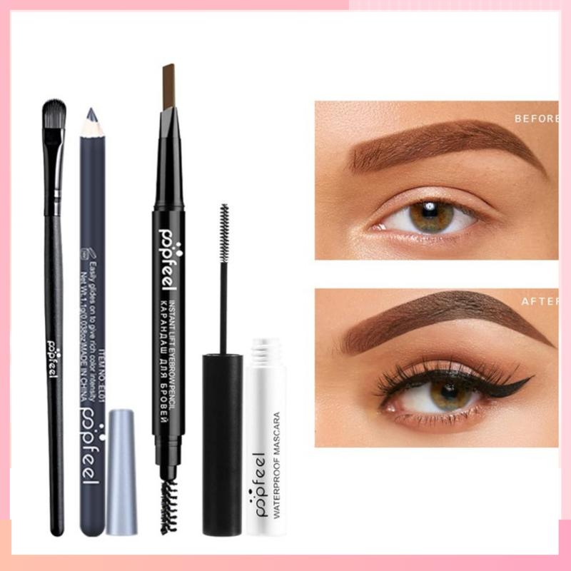 Pure Vie All-in-One Holiday Gift Makeup Set Cosmetic Essential Starter Bundle Include Eyeshadow Palette Lipstick Concealer Blush Mascara Foundation Face Powder - Makeup Kit for Women Full Kit