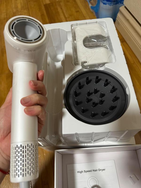 Tideway High-speed Hair DryerBrushless Motor & lonic Technology 4Temperature Settings Thermo ControlTechnology Ergonomic Design