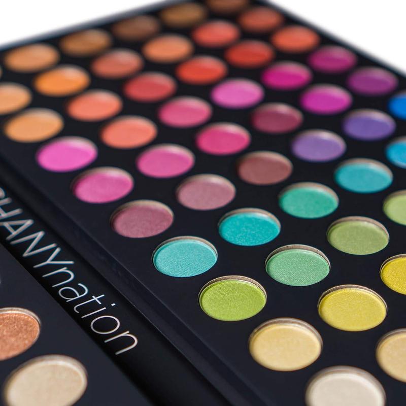 120 Color Highly Pigmented Makeup Palette Long Lasting Blendable Natural Colors Eye shadow Palette Natural Nude and Neon Combination
