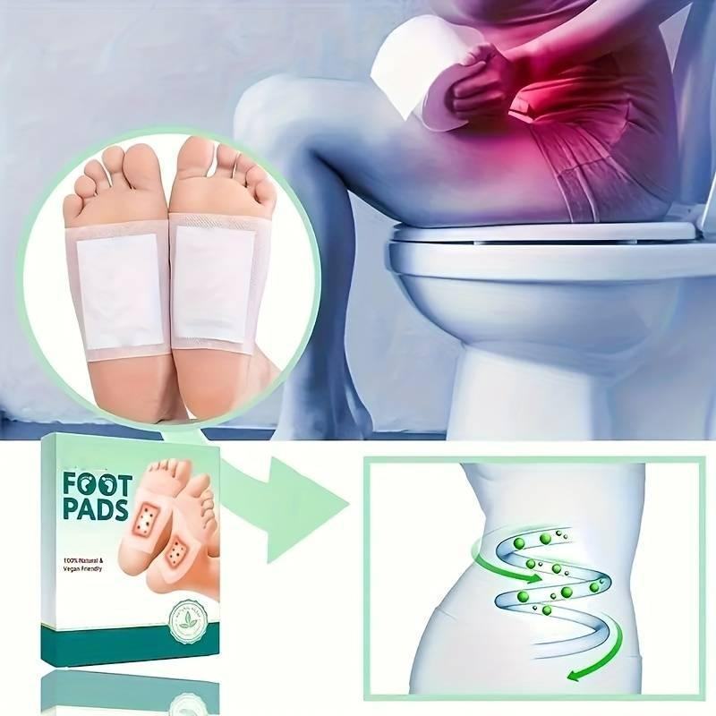 10pcs Foot Patch, Deep Cleansing Foot Pad, Foot Care Patch For Stress Relief, Foot Care Product