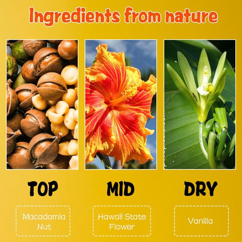 Natural Smell Body Hair Spray, Long Lasting Fragrance Deodorant for Christmas Gift, Body Mist For Women & Men