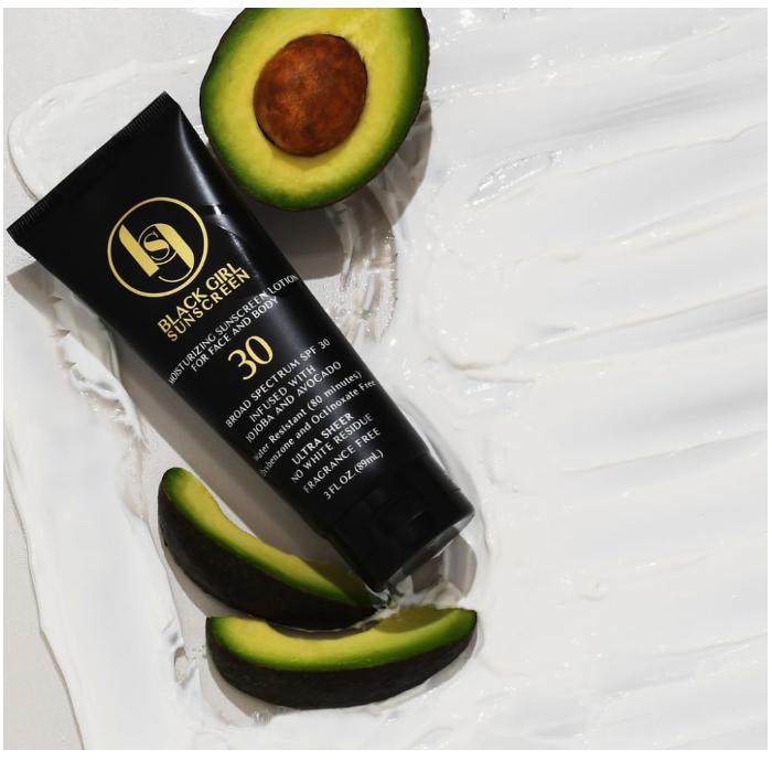 Face & Body Moisturizing Sunscreen Lotion SPF 30 for Melanin Rich Skin (2 Fl. Oz.)