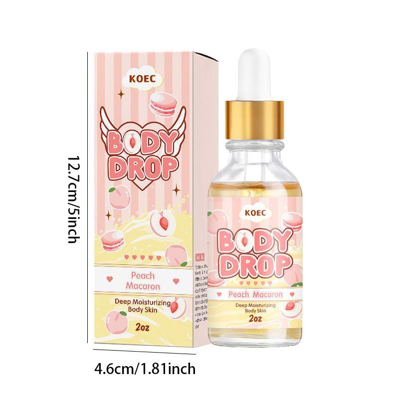 Peach Body Oil, 3 Counts set Moisturizing Body Massage Oil, Hydrating Body Care Oil, Body Care Product for Women & Men