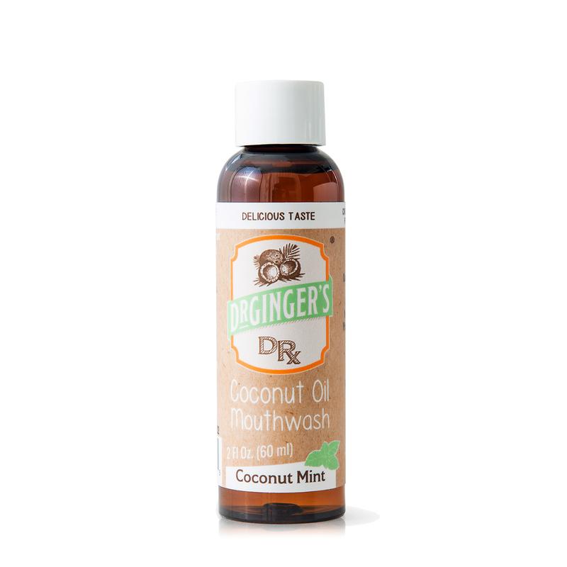 Dr Ginger's Coconut Oil Pulling Mouthwash - Travel