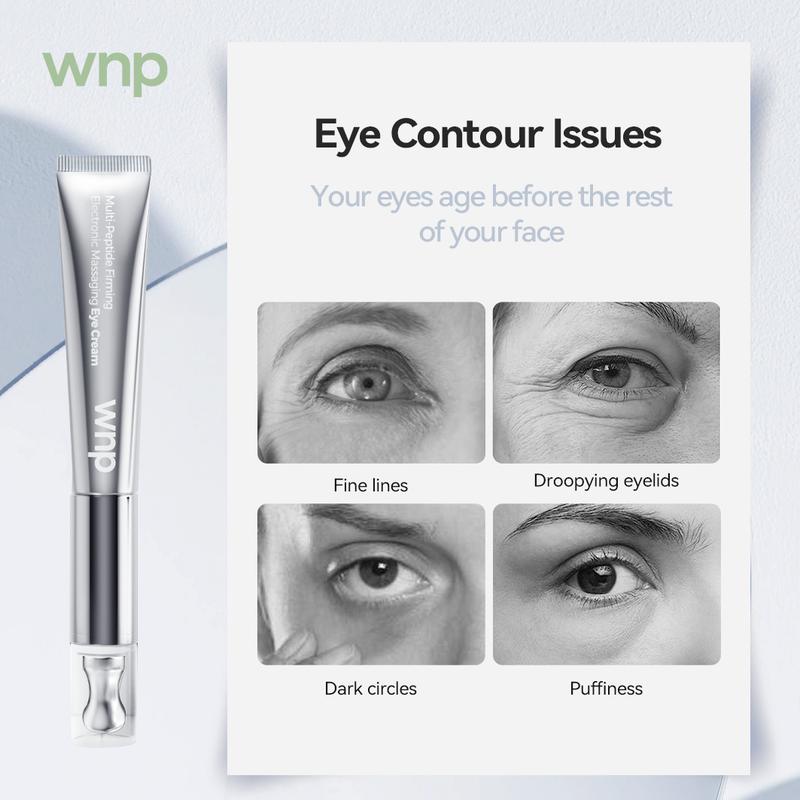 WNP Futura Tech Skin Set -Vegan| 3% Hyaluronic Acid Serum,Massaging Eye Cream| Skincare Skin Repair Comfort Hydrate Moisturize Hydrating Moisturizer