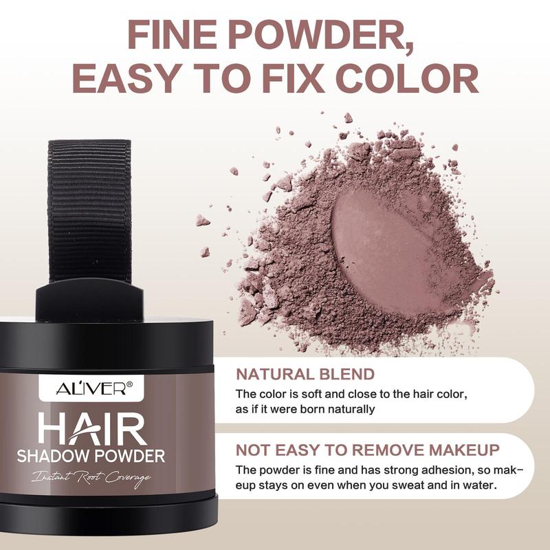 Hair Line Shading Powder, Waterproof Hairline Powder, Natural Hairline Covering Powder, Professional Hair Styling Powder for Women & Girls