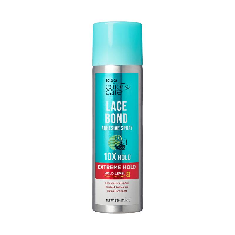 KISS Colors & Care Lace Bond Adhesive Spray Extreme Hold, 11.1 oz.
