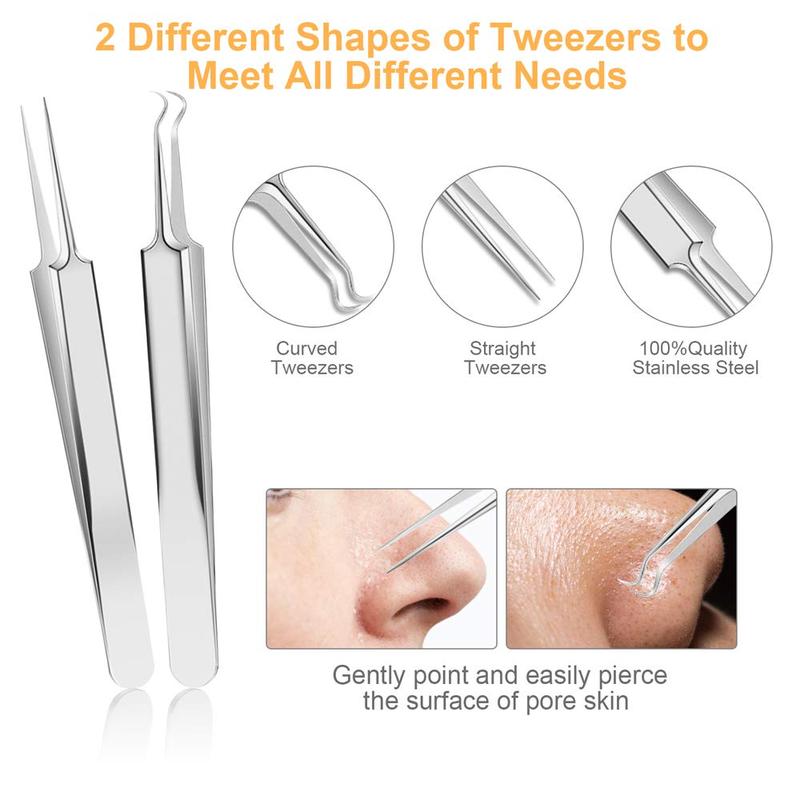 Skincare 9-Piece Pimple Popper Kit - Clear Your Skin!  Comfort