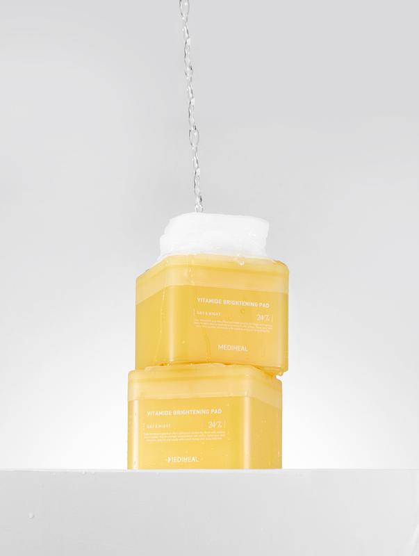MEDIHEAL OFFICIAL Vitamide Brightening Pad - Skin Repair Clear Niacinamide korean skincare