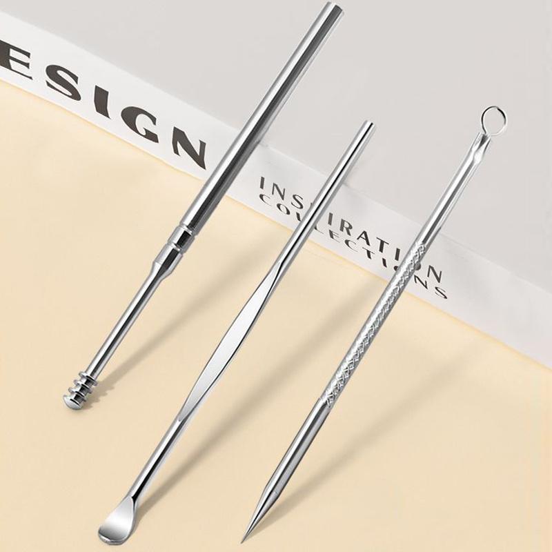 Professional Manicure Set, 18pcs set Stainless Steel Nail Clipper Set with Storage Case, Manicure & Pedicure Tool for Home & Travel
