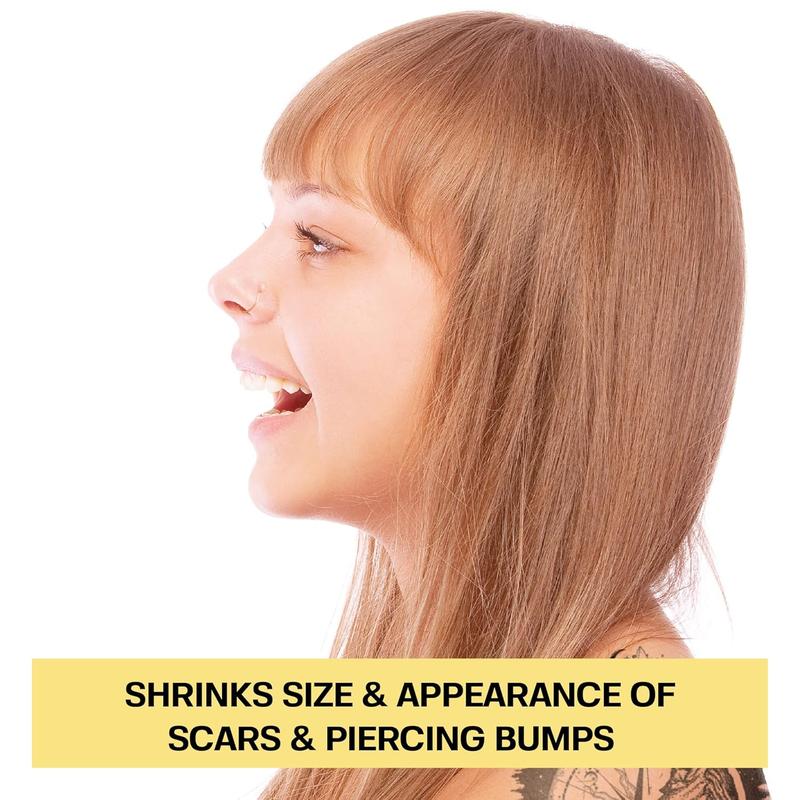 Piercing Bump Solution, Keloid Bump Removal, Soothing Piercing Aftercare, Ear & Nose Keloid Bumps Piercing Aftercare Solution, 0.5 oz