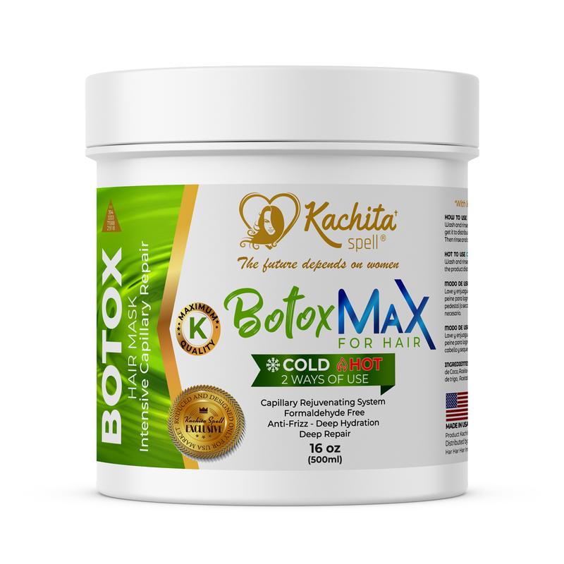 Kachita Spell Hair Treatment Capillary Rejuvenating System Formaldehyde Free MAX Conditioner Haircare Repair Keratin Shampoo