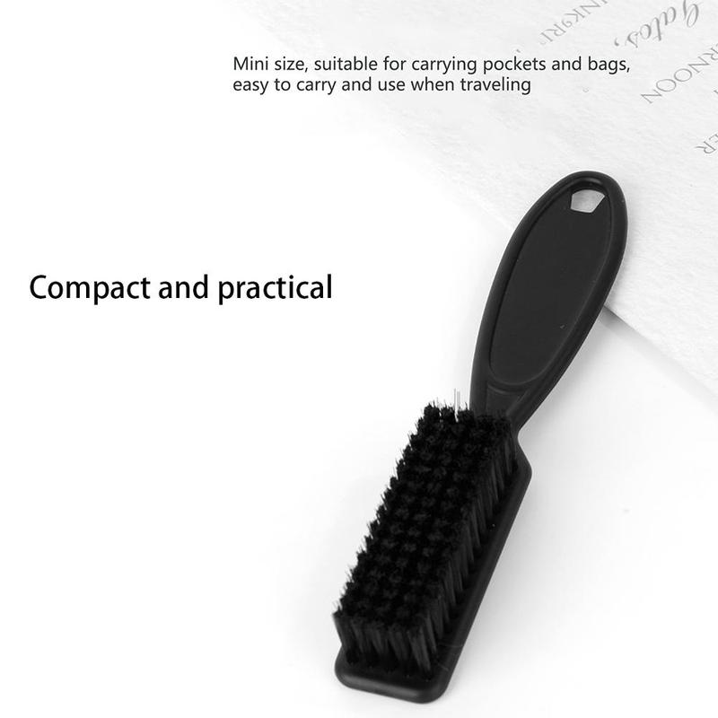 Portable Beard Brush, 1 Count Soft Bristle Hair Comb for Men, Beard Shaving Comb, Mustache Shaving Tool, Hair Styling Tools, Christmas Gift