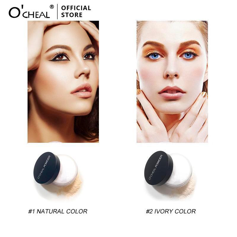 Oil Control Loose Powder, Long Lasting Face Powder, Makeup Setting Powder, Face Makeup Accessories, Cosmetics for Smooths Skin & Completes Makeup