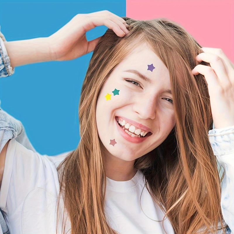 Star Shaped Acne Patches, 240pcs pack Acne Cover Patches, Hydrocolloid Pimple Patches, Skin Care Products for Women & Men