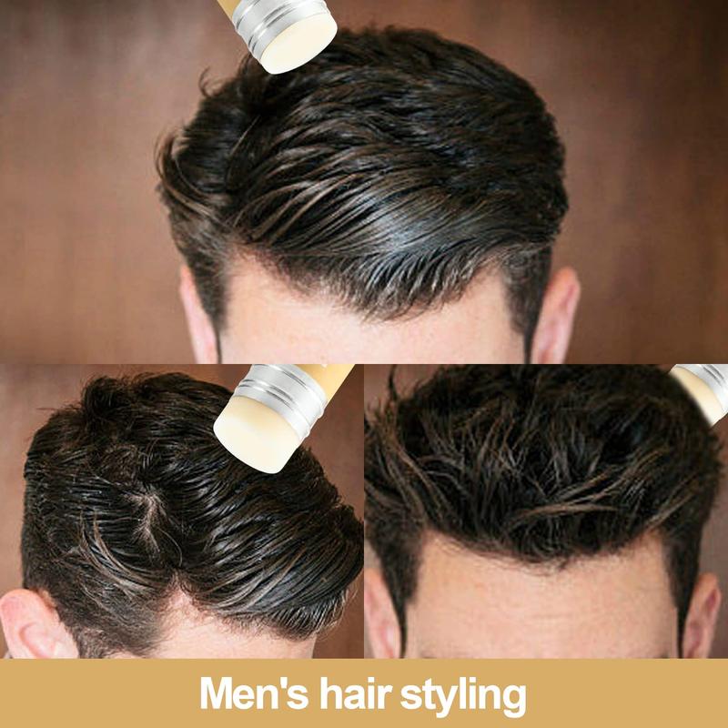 Hair Wax Stick & Slick Back Styling Kit - 4-Pack for Flyaways, Edges, & Wigs. Includes Edge Brush, Teasing Brush, & Rat Tail Comb. Perfect for Kids & Women. Stylish & Easy to Use!