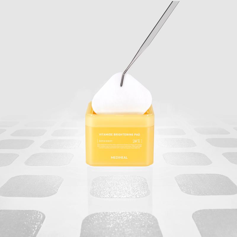 MEDIHEAL OFFICIAL Vitamide Brightening Pad - Skin Repair Clear Niacinamide korean skincare