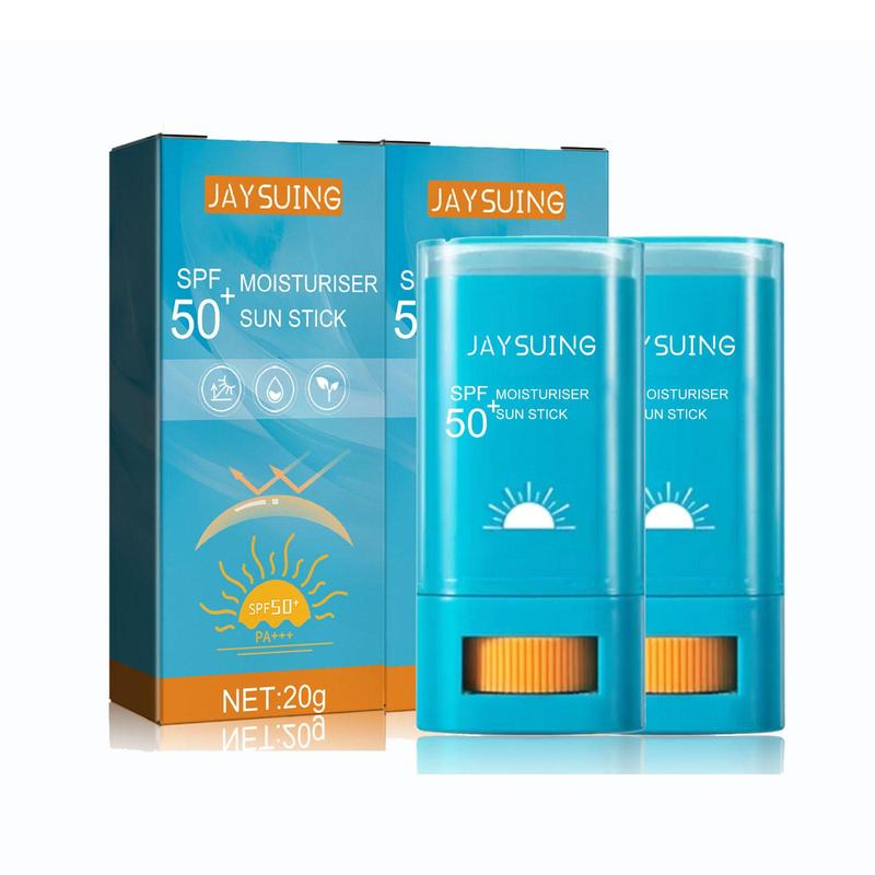 UV Protection Sunscreen Stick, 2 Boxes UV Blocking Sunscreen, Moisturizing Sunscreen, Hydrating Sunscreen, for Women and Men