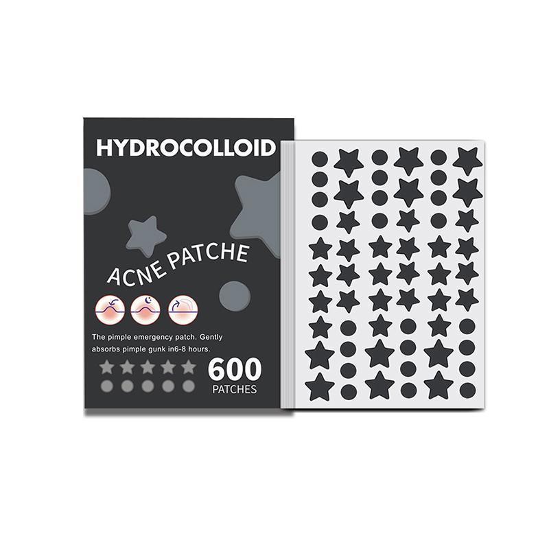 Star Shaped Acne Patch, 1 Box Hydrocolloid Acne Cover Patch, Skin Care Product for Women & Men, Daily Skincare Product for Acne