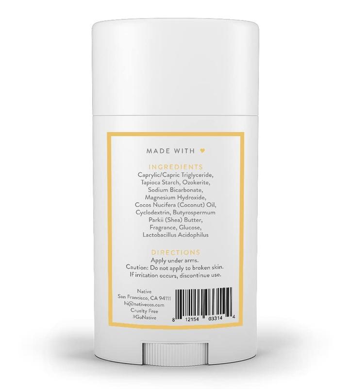 Native Deodorant 72 Hour Odor Control for Women and Men, Aluminum Free with Baking Soda, Coconut Oil & Shea Butter, Buttercream & Vanilla Body Care
