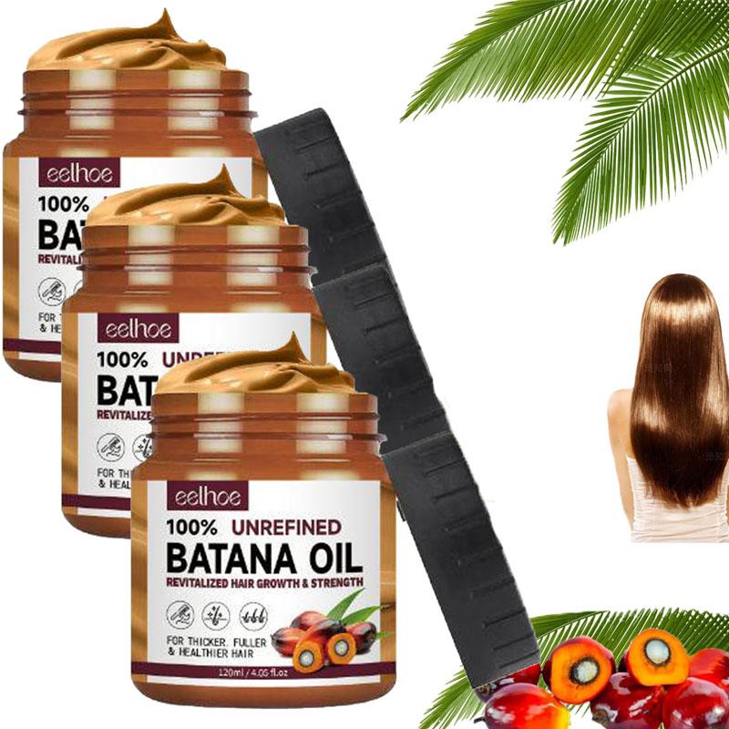 Batana Oil for Hair Growth, Pure Batana Hair Oil, Raw Batana Butter Prevent Hair Loss Natural Hair Growth Oil and Conditioner