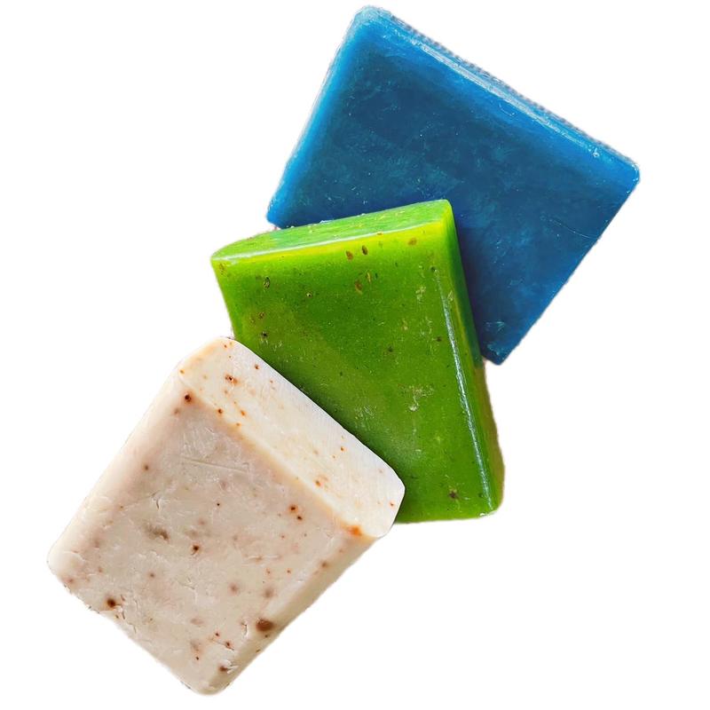Moroccan Handcrafted Bar Soap Argan Oil, Prickly Pear & Nila Bleu Body Care Body Wash Daily Unscented