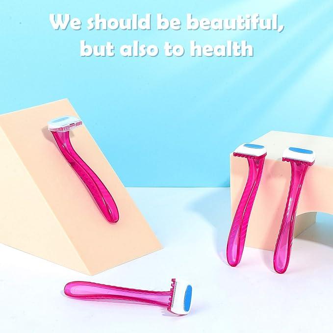 T-shaped Bikini Shaver for Women, Durable Travel Accessories , Bikini Body Trimmer Beauty tools Body Care Wax sensitive formula   Comfort Cosmetic