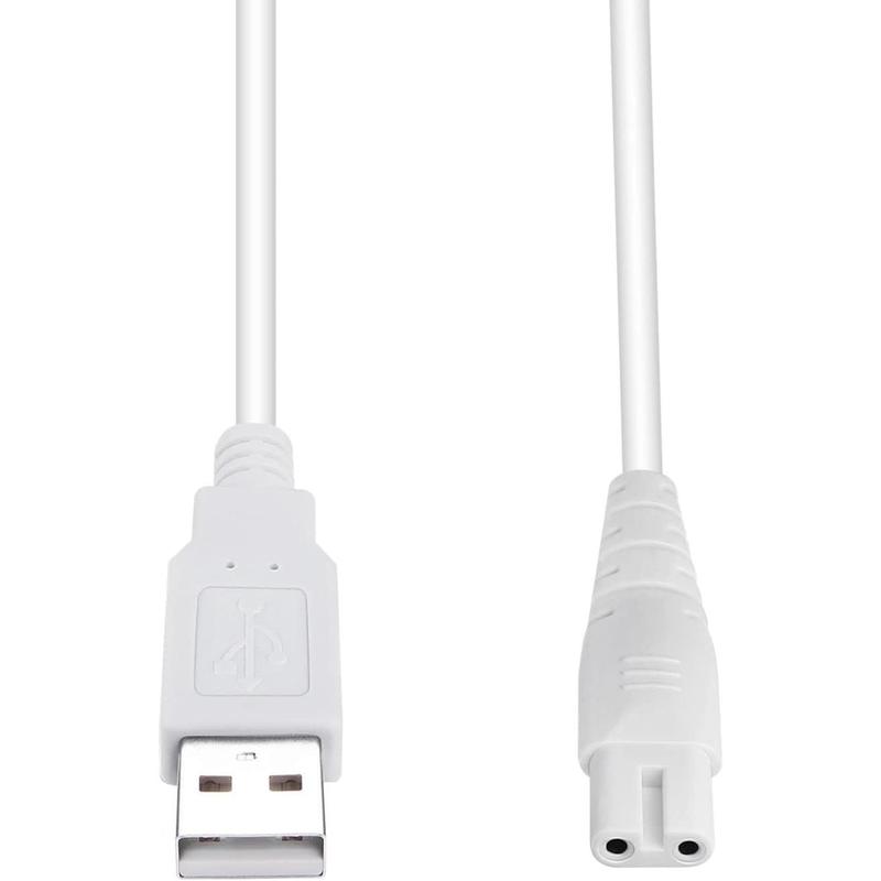 Charger Cord Replacement for Water Flosser Cordless Oral Irrigator FC159 FC1591 FC2630 FC2631 FC156 FC152 - USB Power Cable 2-Pack