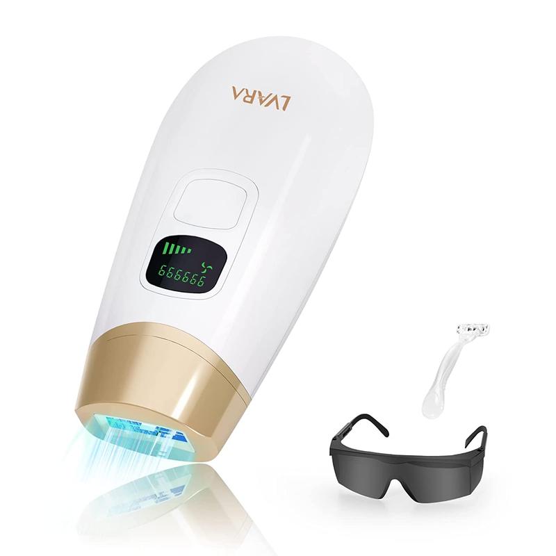 At-Home IPL Hair Removal Device, Permanent Facial Laser Hair Removal Device for Women and Men, FDA Cleared Comfort Comfort